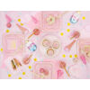 Rózsaszín selyempapír konfetti