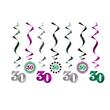 30. szülinapra belógatós függő dísz 30. szülinapra belógatós függő dísz