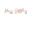 Rose gold happy birthday felirat Rose gold happy birthday felirat