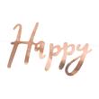 Rose gold happy birthday felirat Rose gold happy birthday felirat
