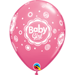 Rózsaszín baby girl lufi Rózsaszín baby girl lufi