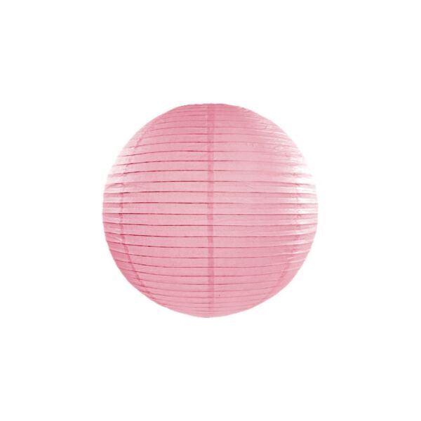 Rózsaszín lampion 25 cm