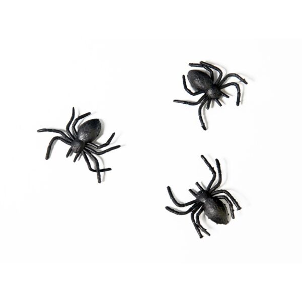 Halloween dekorációs pókok 10 db-os