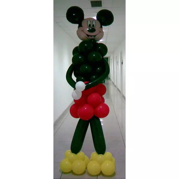 Mickey egér álló lufi figura