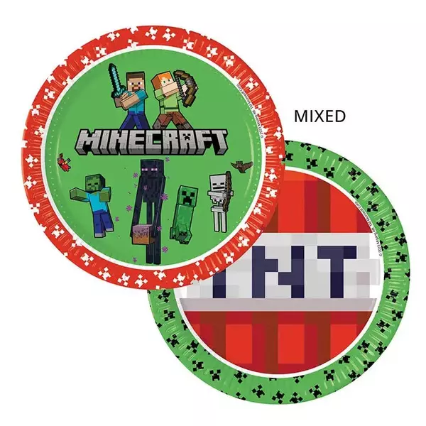 Minecraft tányér
