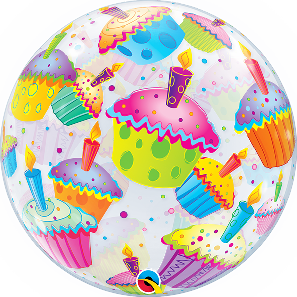 Muffinos héliumos bubble lufi