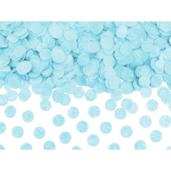 Kék selyempapír konfetti